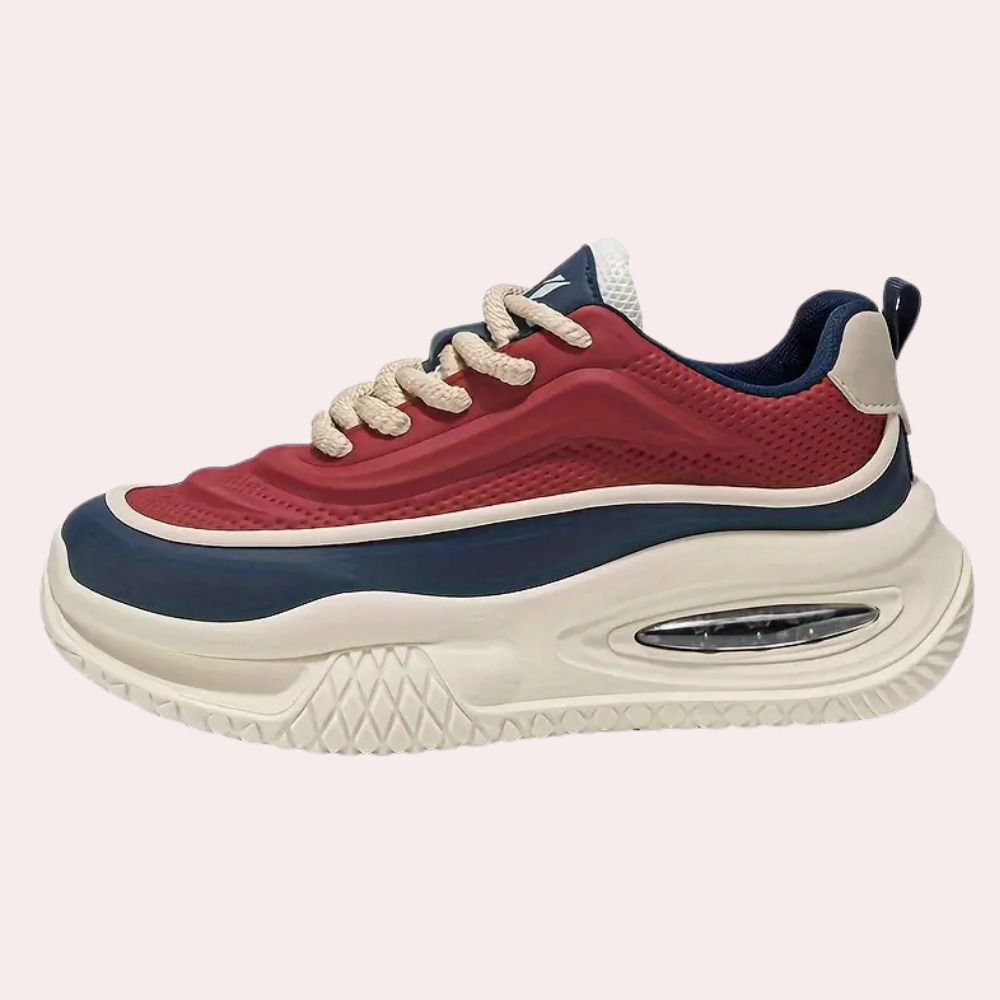 Comfortable Men's Sneakers - Noah-Beige-6-Nora Luxe