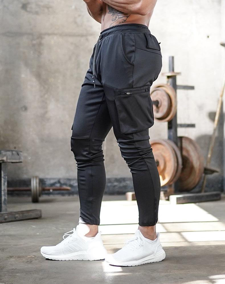 Comfortable Men's Sports Trousers - Max-Black-S-Nora Luxe