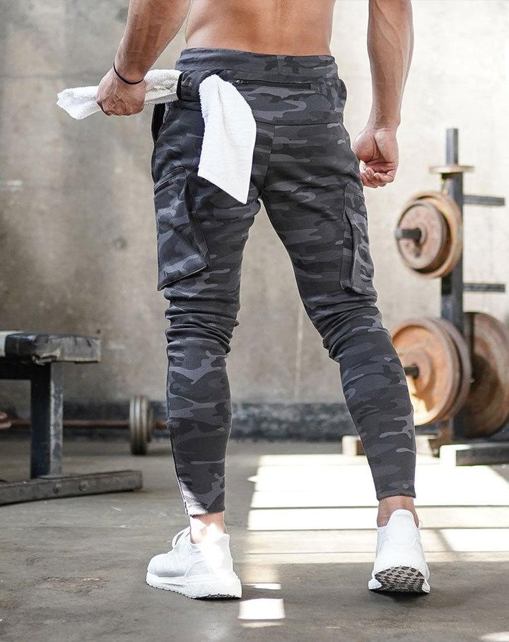 Comfortable Men's Sports Trousers - Max-Gray-S-Nora Luxe