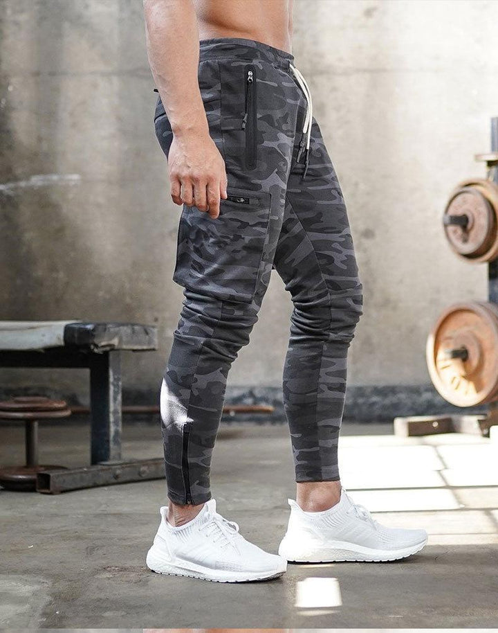 Comfortable Men's Sports Trousers - Max-Gray-S-Nora Luxe