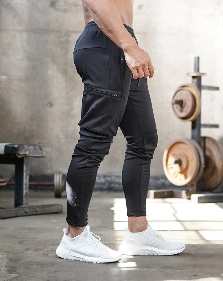 Comfortable Men's Sports Trousers - Max-Gray-S-Nora Luxe