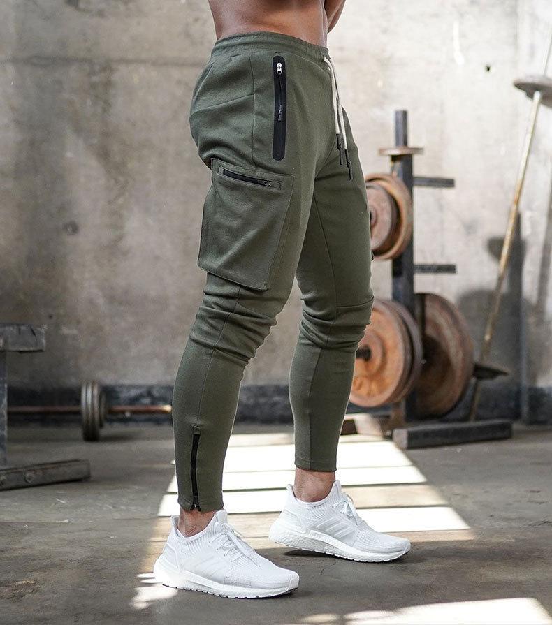 Comfortable Men's Sports Trousers - Max-Gray-S-Nora Luxe