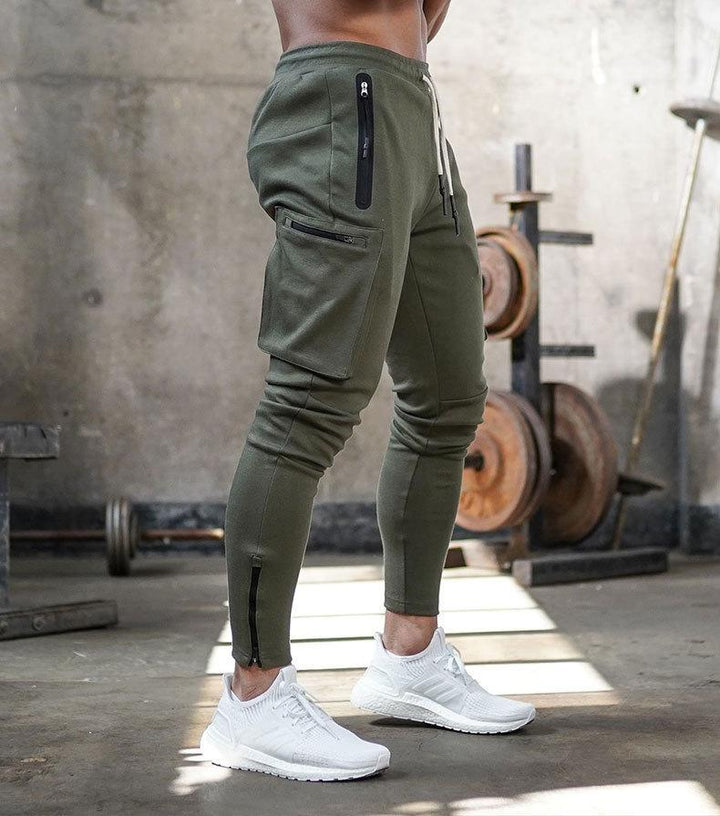 Comfortable Men's Sports Trousers - Max-Gray-S-Nora Luxe