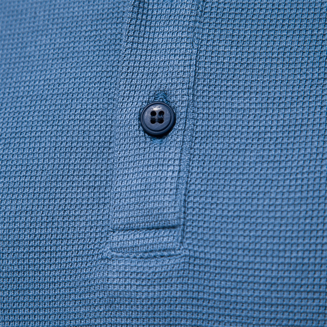 Comfortable Men's Sweater - Arvid-Dark Blue-S-Nora Luxe