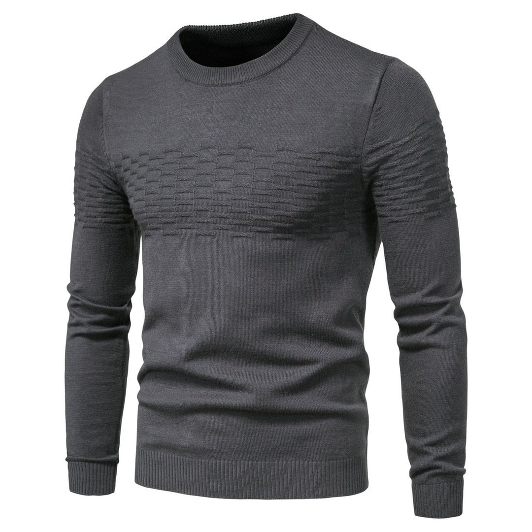 Comfortable Men's Sweater - Lorenzo-Black-M-Nora Luxe