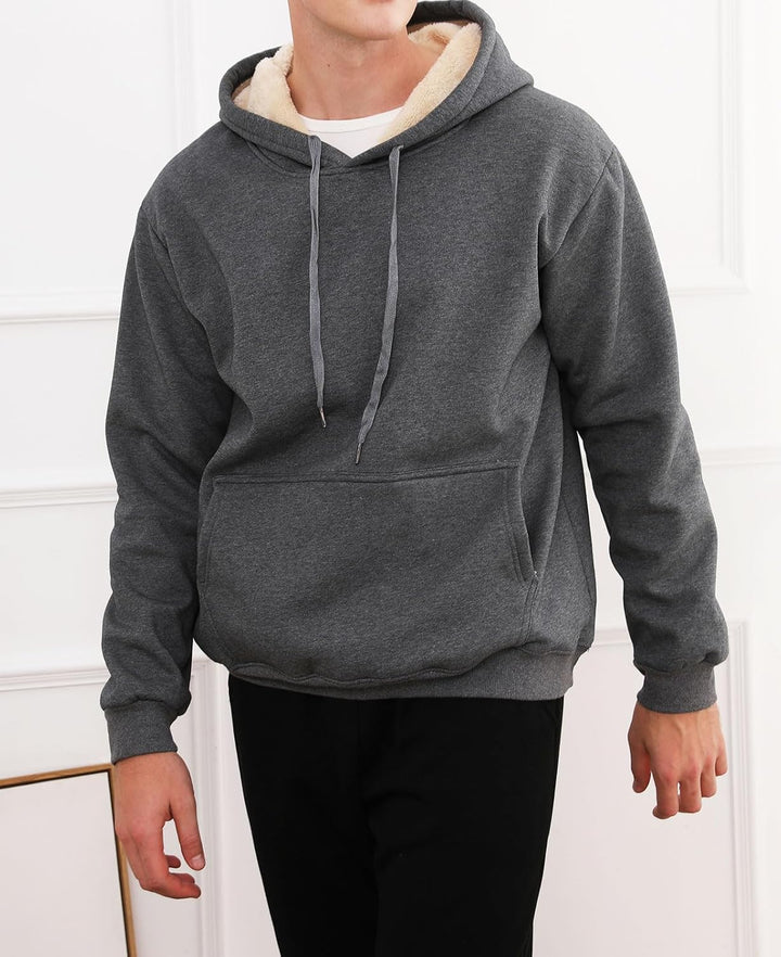 Comfortable Men's Sweatshirt - Finn-Black Hoodie-S-Nora Luxe