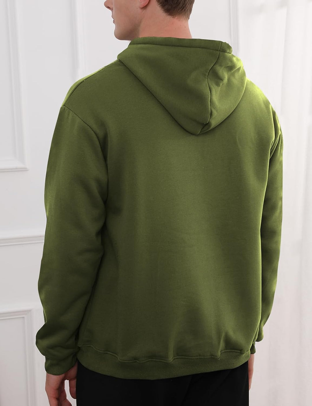 Comfortable Men's Sweatshirt - Finn-Black Hoodie-S-Nora Luxe