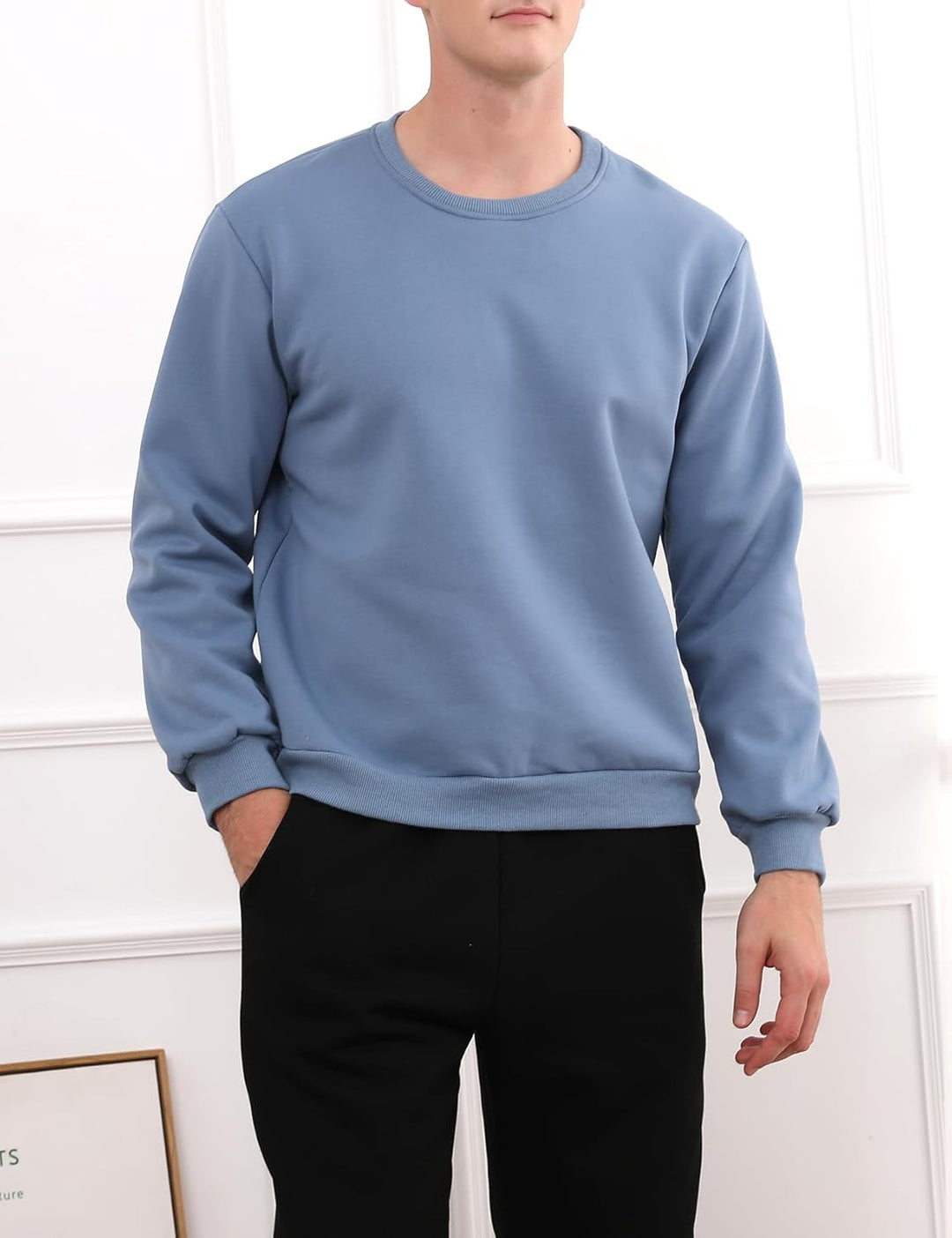 Comfortable Men's Sweatshirt - Finn-Black Hoodie-S-Nora Luxe