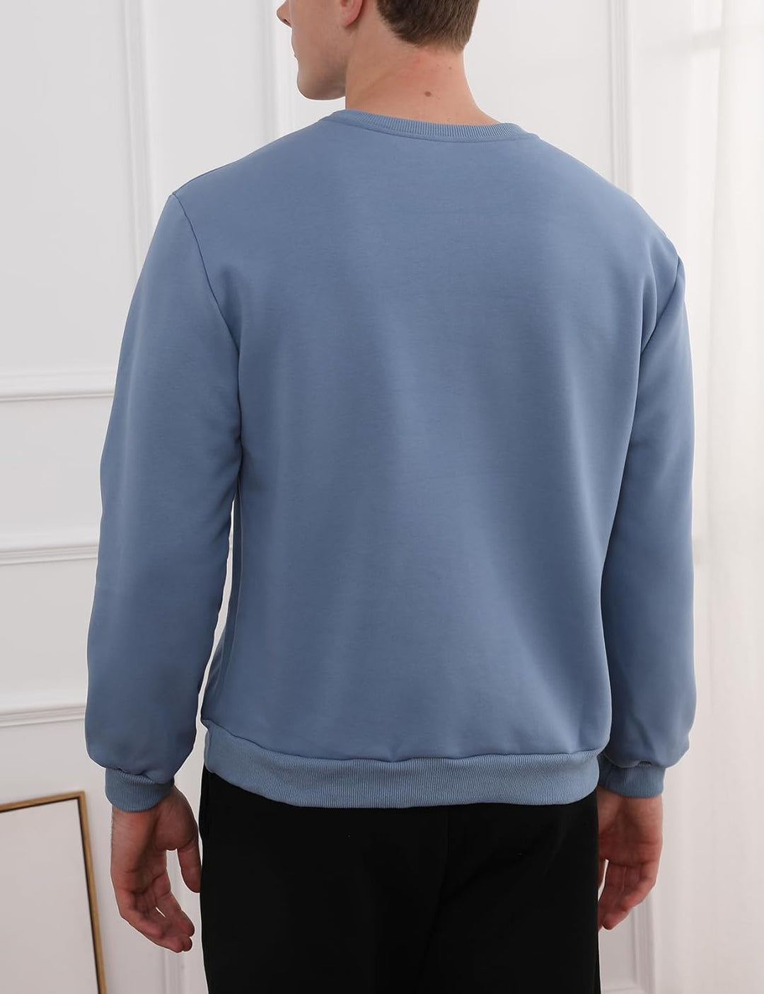 Comfortable Men's Sweatshirt - Finn-Black Hoodie-S-Nora Luxe