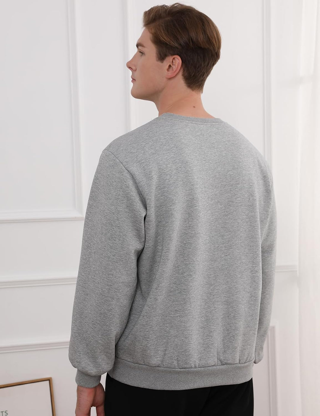Comfortable Men's Sweatshirt - Finn-Black Hoodie-S-Nora Luxe