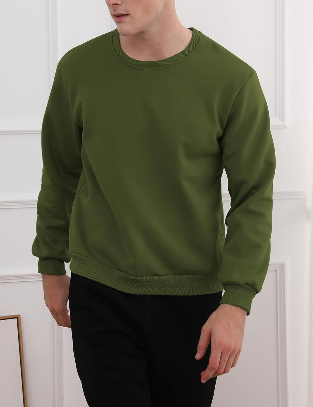 Comfortable Men's Sweatshirt - Finn-Black Hoodie-S-Nora Luxe