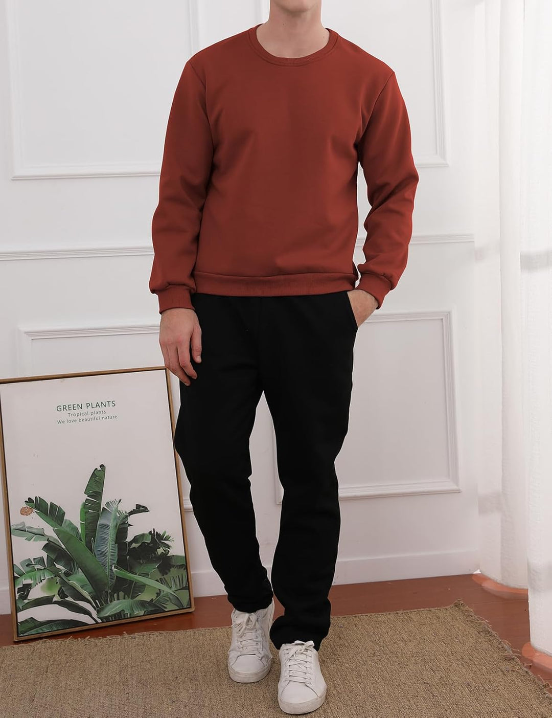 Comfortable Men's Sweatshirt - Finn-Black Hoodie-S-Nora Luxe
