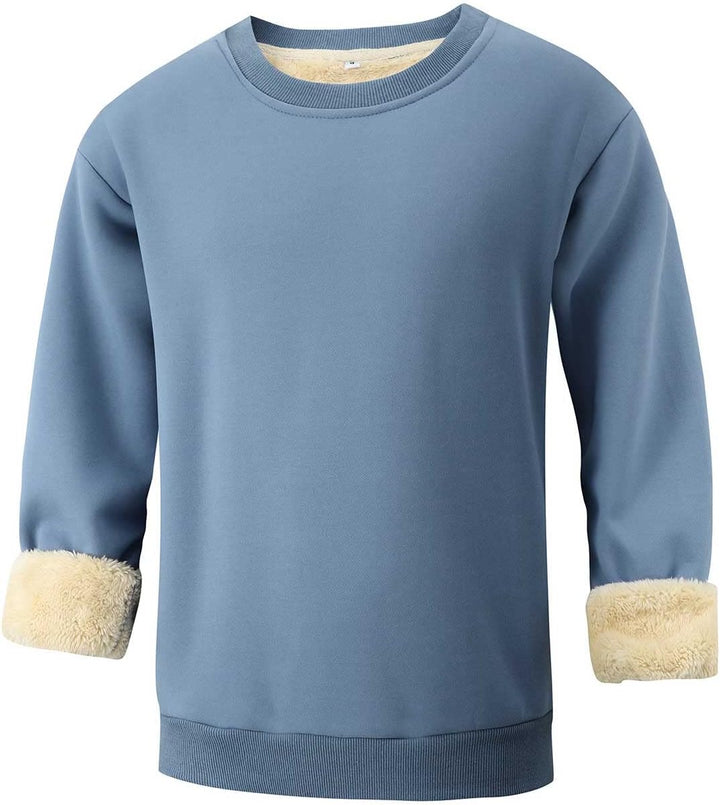 Comfortable Men's Sweatshirt - Finn-Blue-S-Nora Luxe