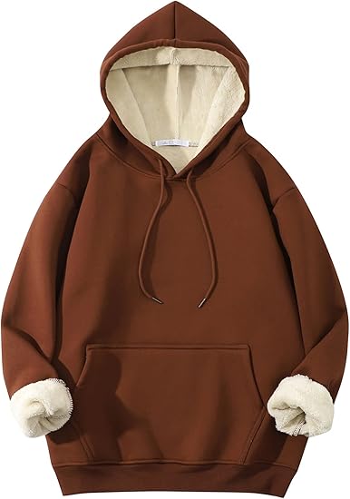 Comfortable Men's Sweatshirt - Finn-Brown Hoodie-S-Nora Luxe