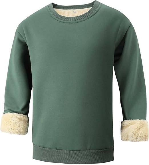 Comfortable Men's Sweatshirt - Finn-Green-S-Nora Luxe