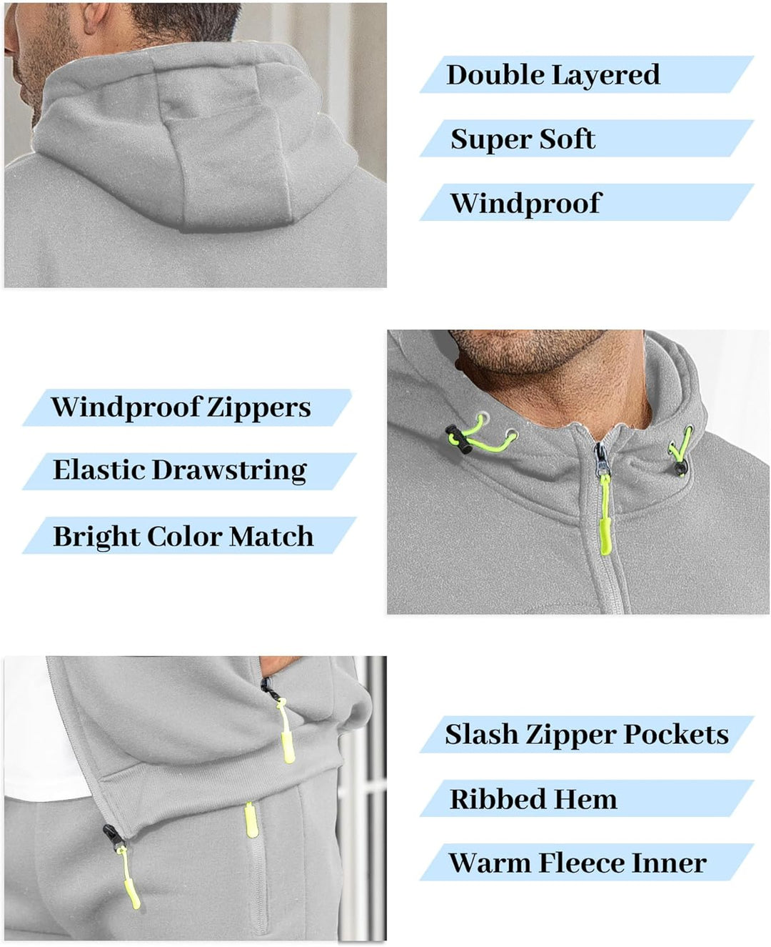 Comfortable Men's Tracksuit - Jamie-Green-S-Nora Luxe