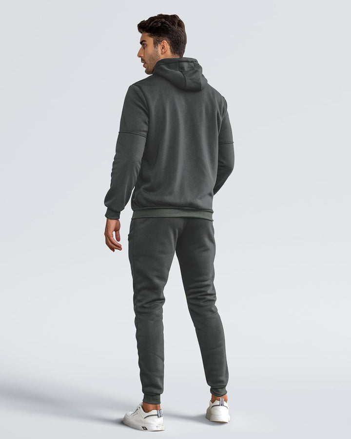 Comfortable Men's Tracksuit - Jamie-Green-S-Nora Luxe