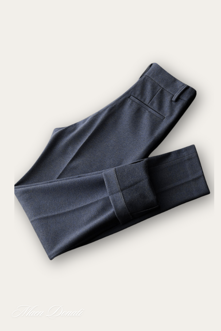 Comfortable Men's Trousers - Oliver-Blue-29-Nora Luxe