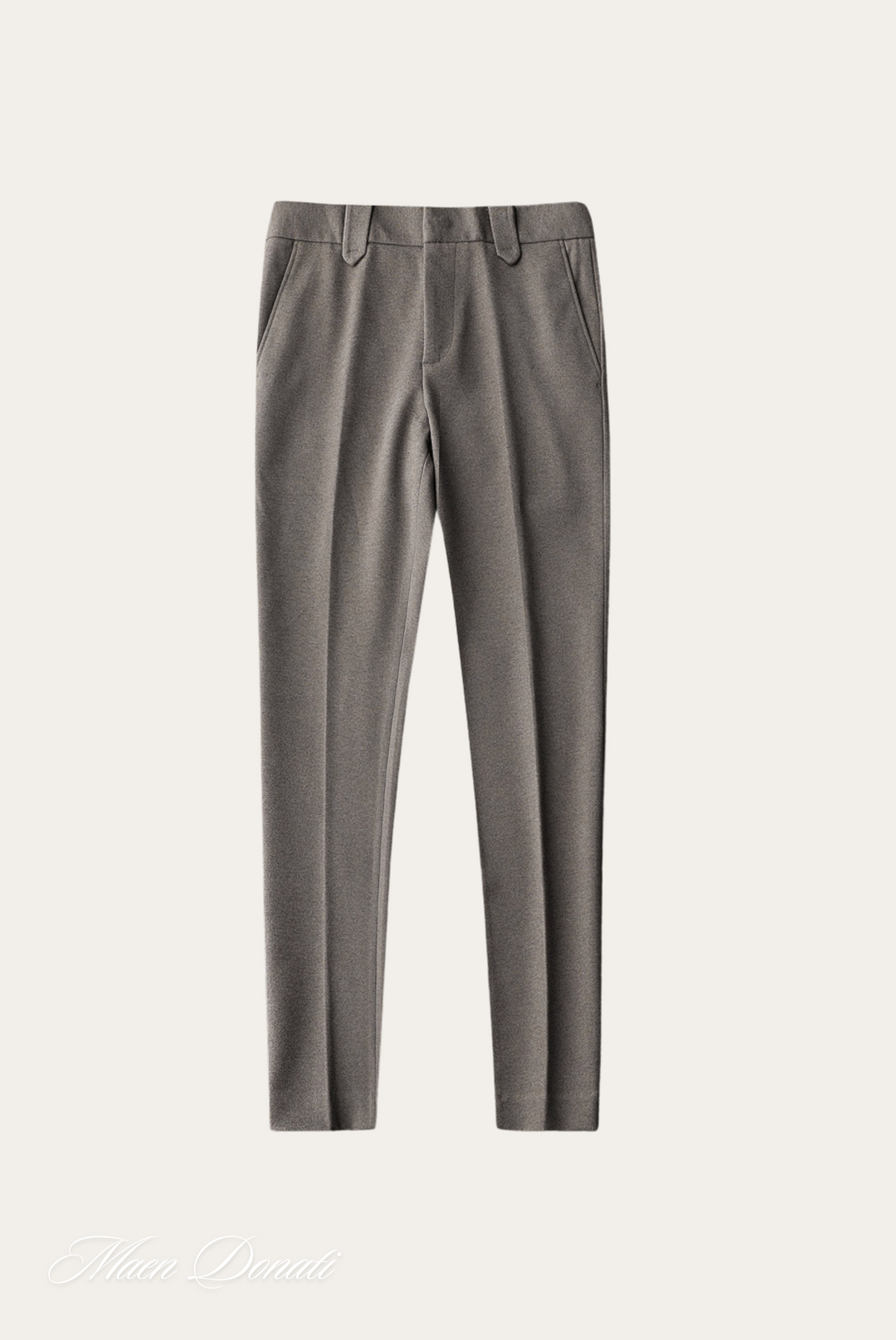 Comfortable Men's Trousers - Oliver-Light gray-29-Nora Luxe