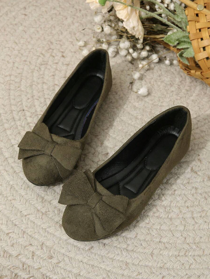 Comfortable Orthopaedic Shoes - Olivia-Dark green-2.5-Nora Luxe