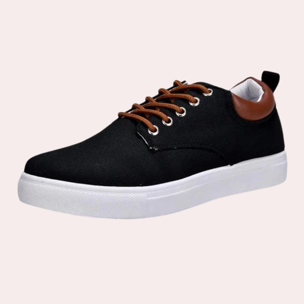 Comfortable orthopedic men's shoes with support function for everyday use – Leon-Blue-5.5-Nora Luxe
