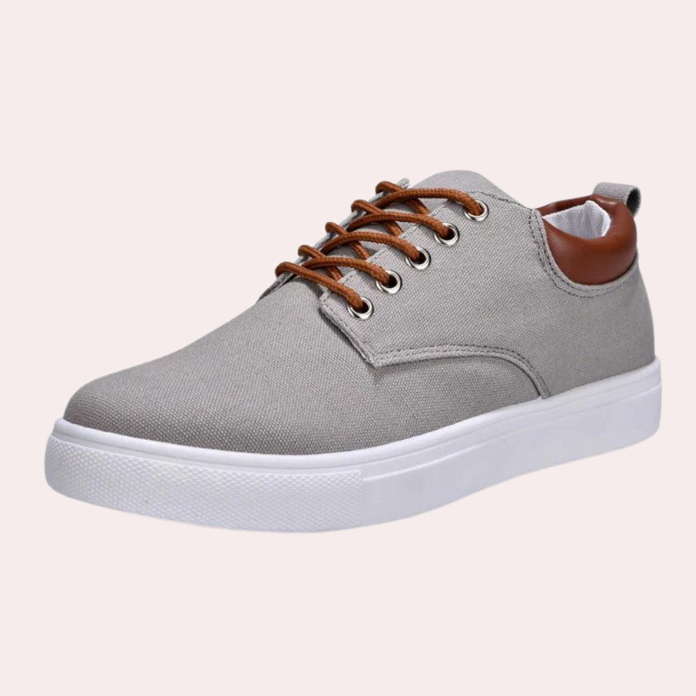 Comfortable orthopedic men's shoes with support function for everyday use – Leon-Blue-5.5-Nora Luxe
