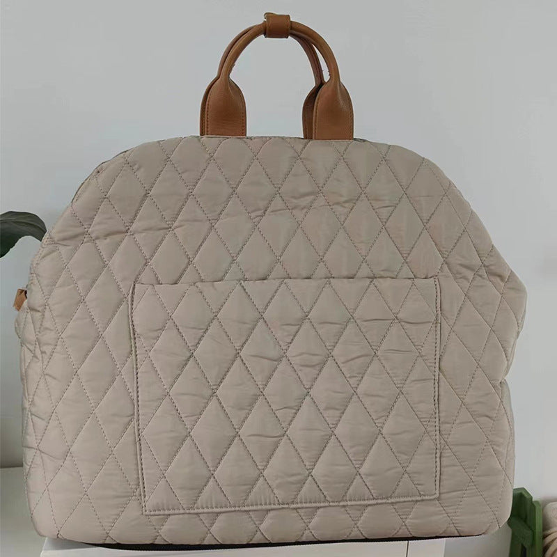 Comfortable Pet Carrier - PetStyle-Khaki-S (17.32 x 8.66 x 14.17 inches)-Nora Luxe