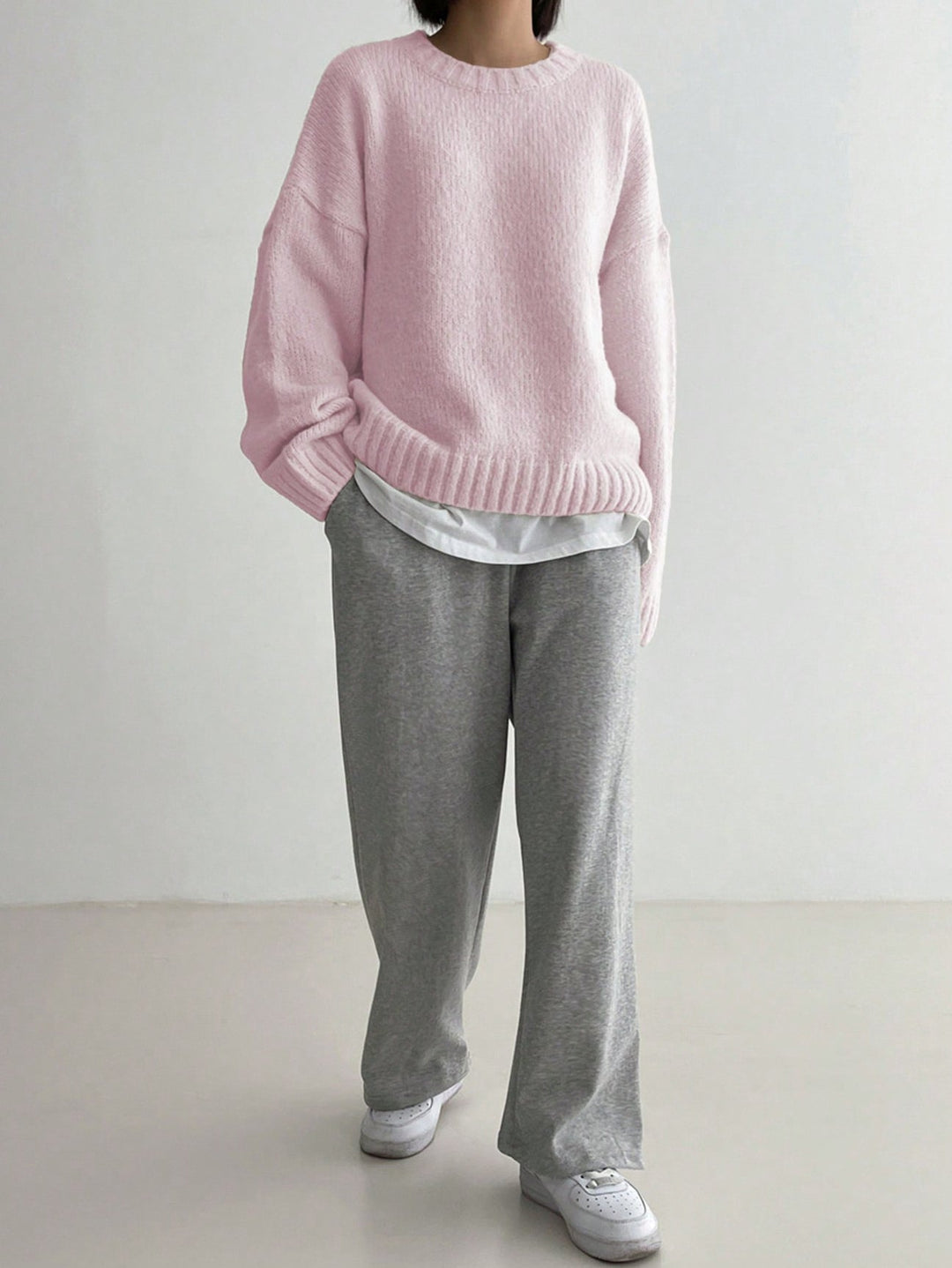 Comfortable Pink Women's Sweater - Livia-S-Nora Luxe