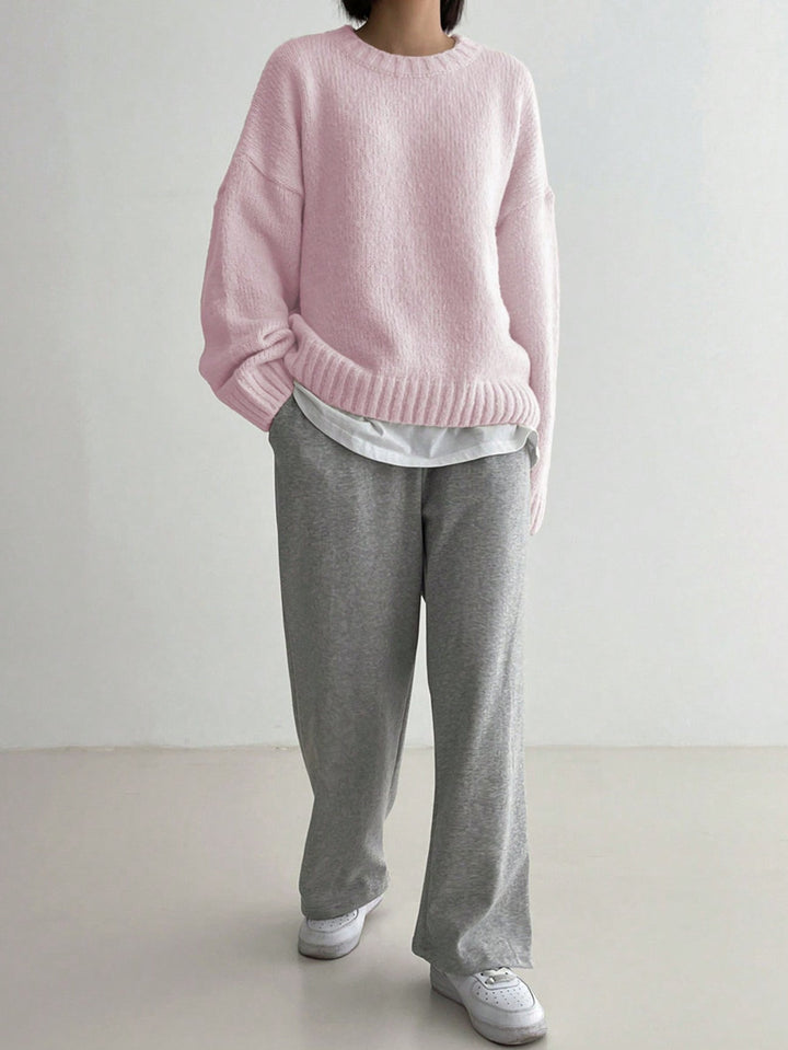 Comfortable Pink Women's Sweater - Livia-S-Nora Luxe