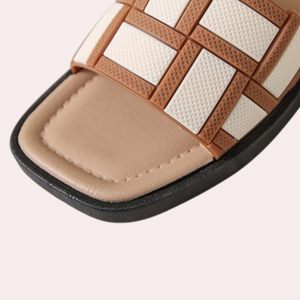 Comfortable Sandals for Women - Isla-Beige-3-Nora Luxe