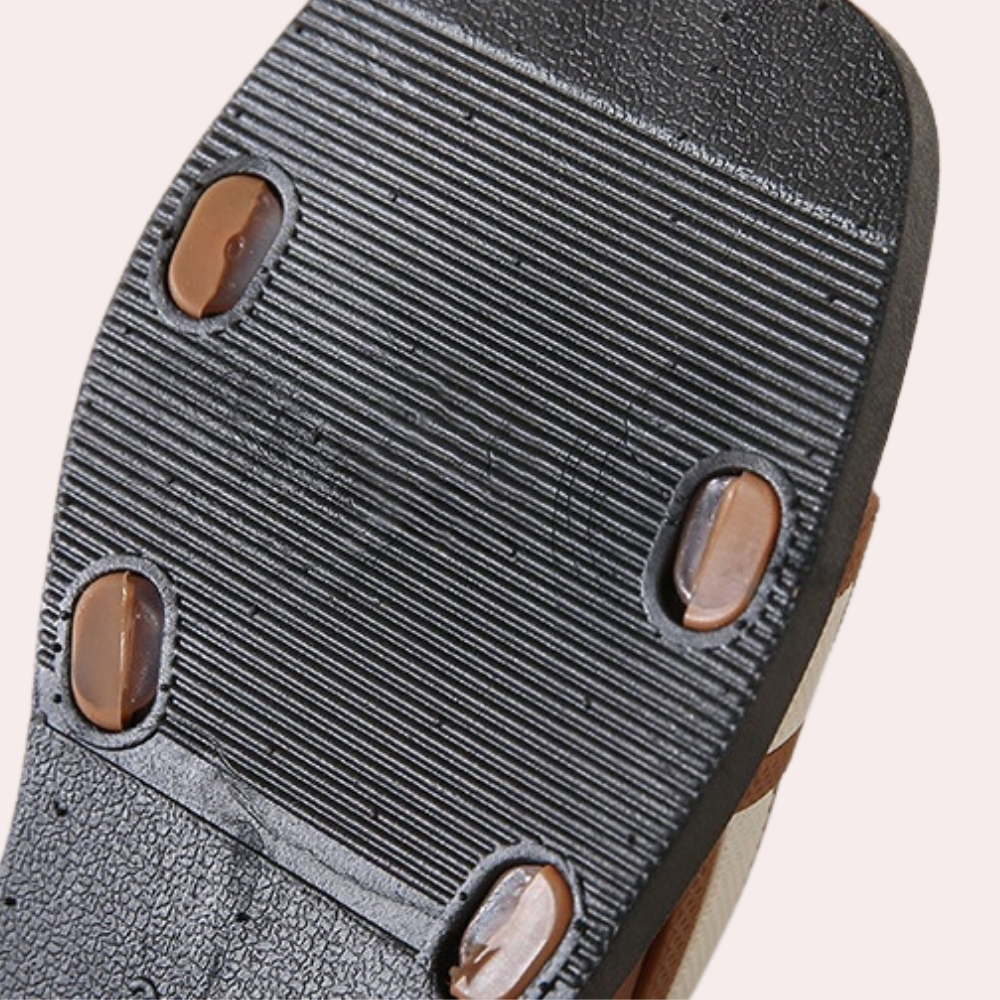 Comfortable Sandals for Women - Isla-Beige-3-Nora Luxe