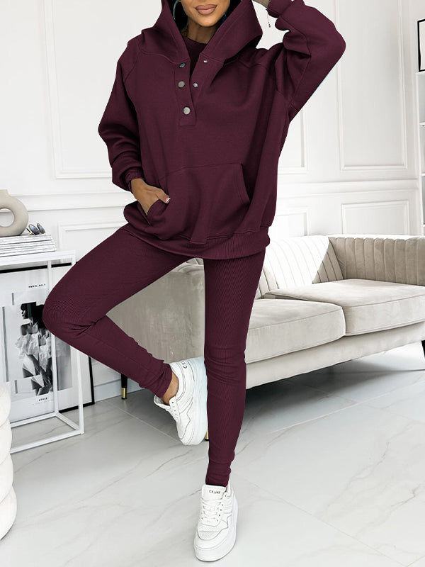 Comfortable Set for Women - Elodie-Dark Purple-S-Nora Luxe