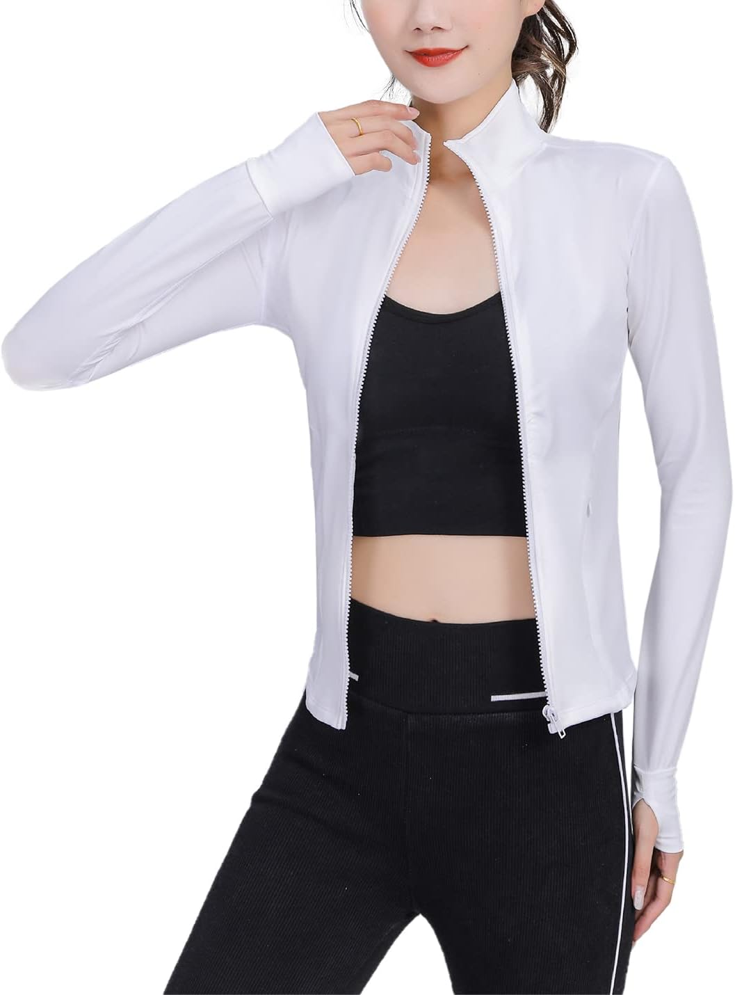 Comfortable Sports Jacket - FlexiMove-Apricot-XS-Nora Luxe