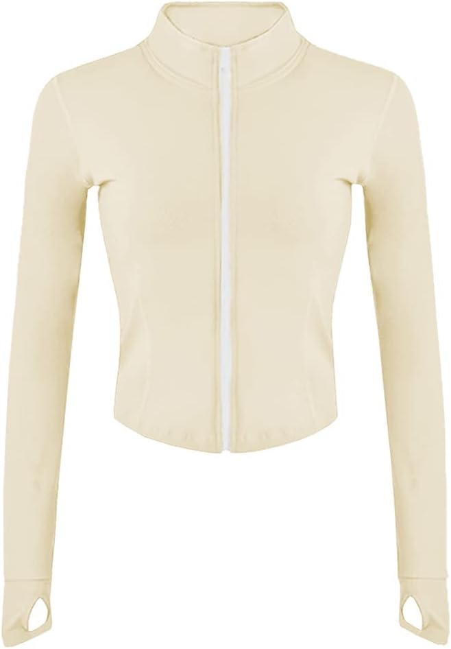 Comfortable Sports Jacket - FlexiMove-Apricot-XS-Nora Luxe