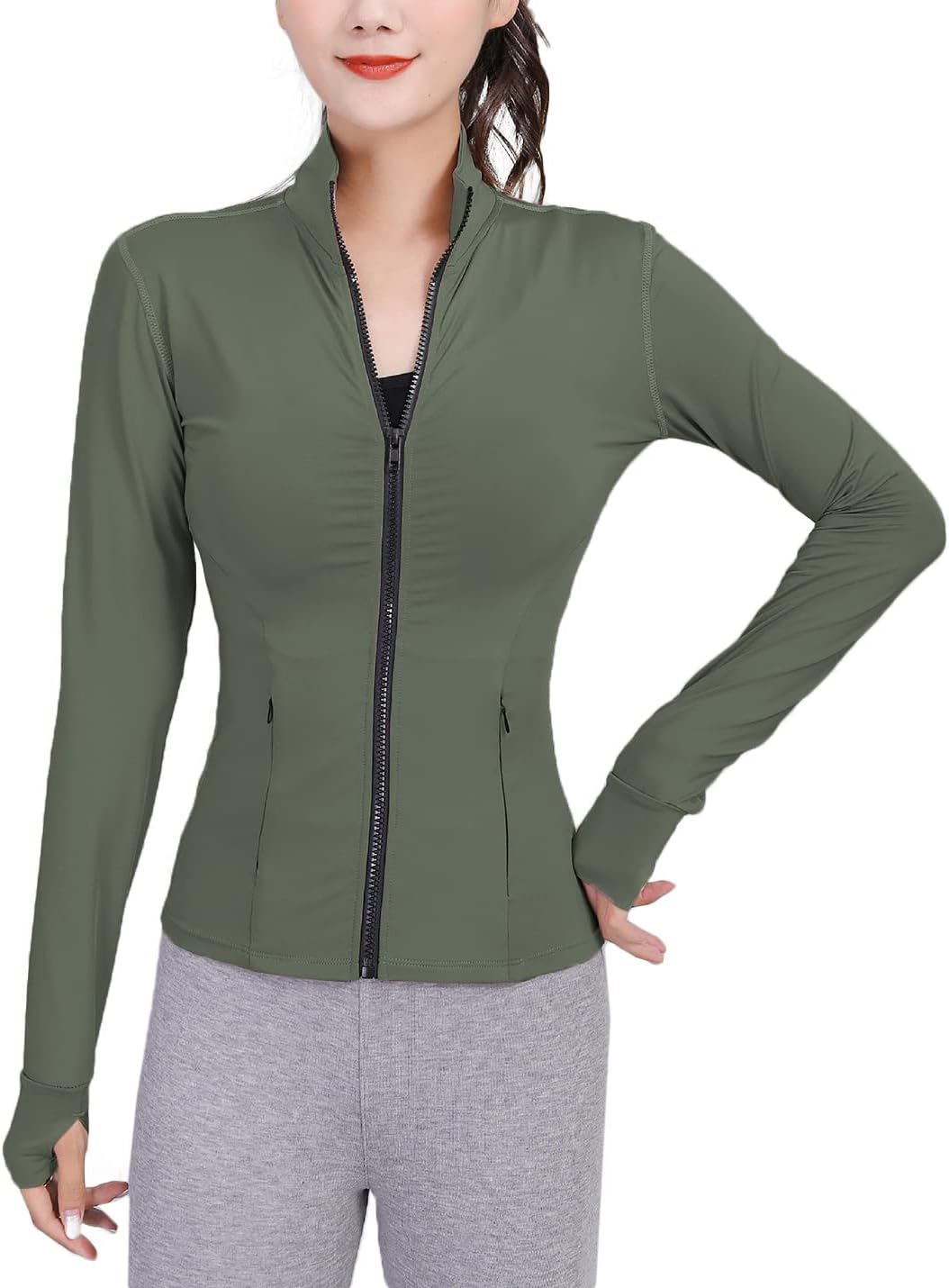 Comfortable Sports Jacket - FlexiMove-Apricot-XS-Nora Luxe