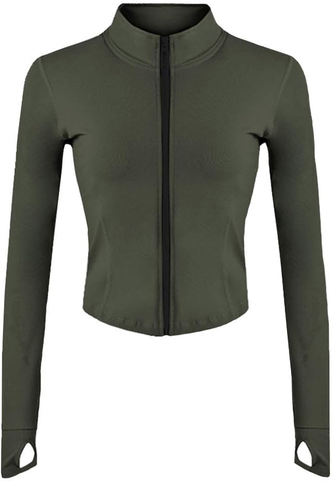 Comfortable Sports Jacket - FlexiMove-Olive green-XS-Nora Luxe