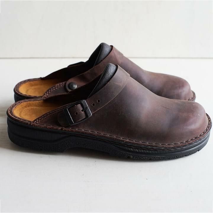Comfortable & Stylish Men's Clogs with Profilé Sole – Lennart-Beige-5.5-Nora Luxe