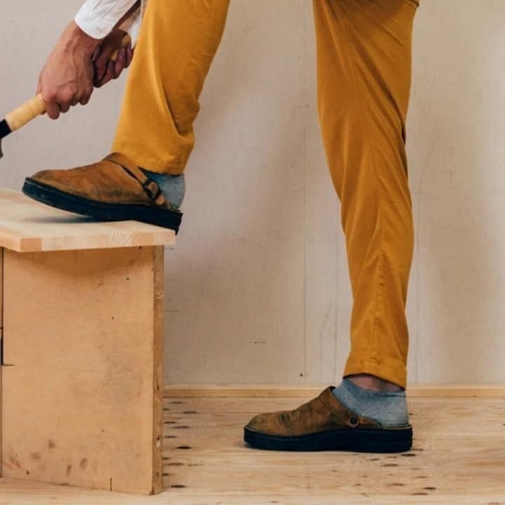 Comfortable & Stylish Men's Clogs with Profilé Sole – Lennart-Beige-5.5-Nora Luxe