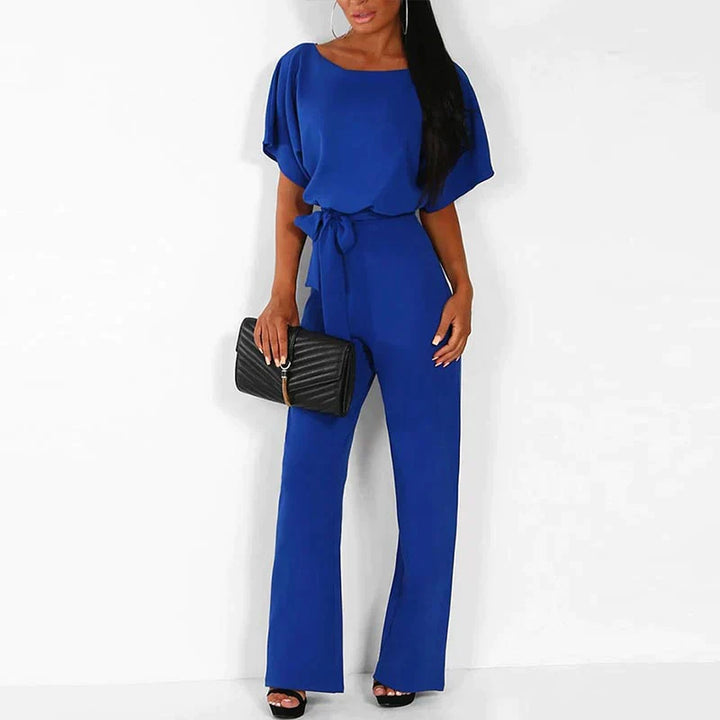 Comfortable Summer Jumpsuit - Luna-Blue-S-Nora Luxe