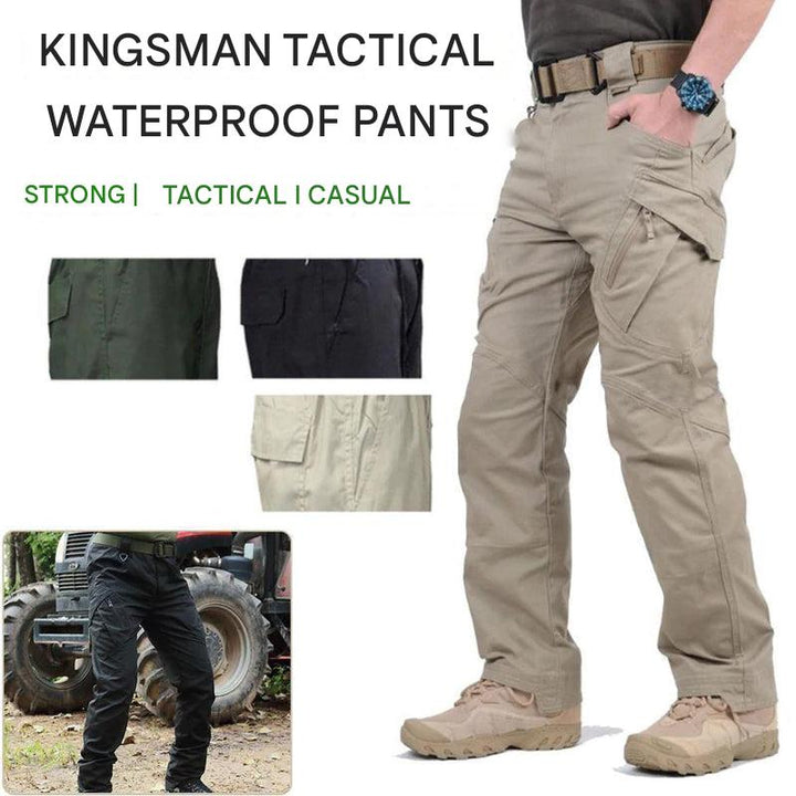 Comfortable Tactical Men's Pants - ReconGear-Black-M-Nora Luxe