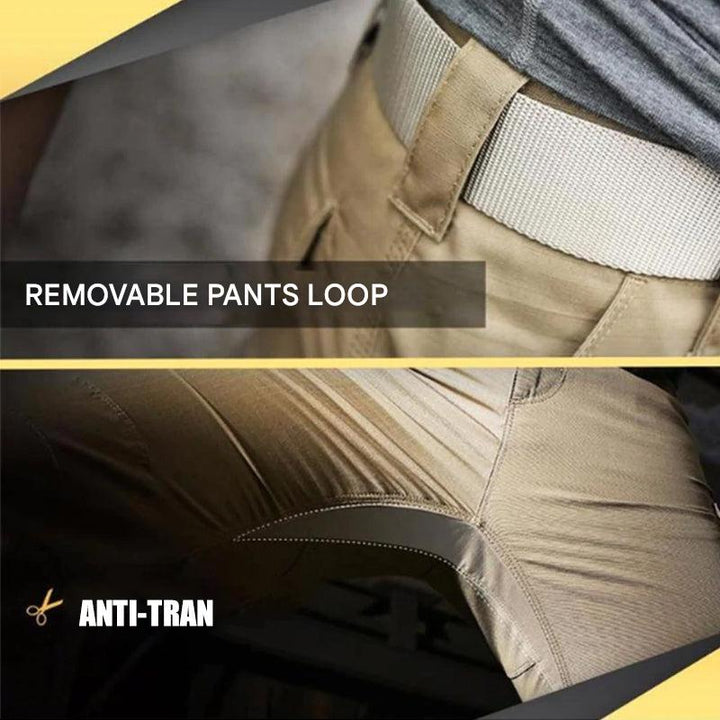Comfortable Tactical Men's Pants - ReconGear-Black-M-Nora Luxe