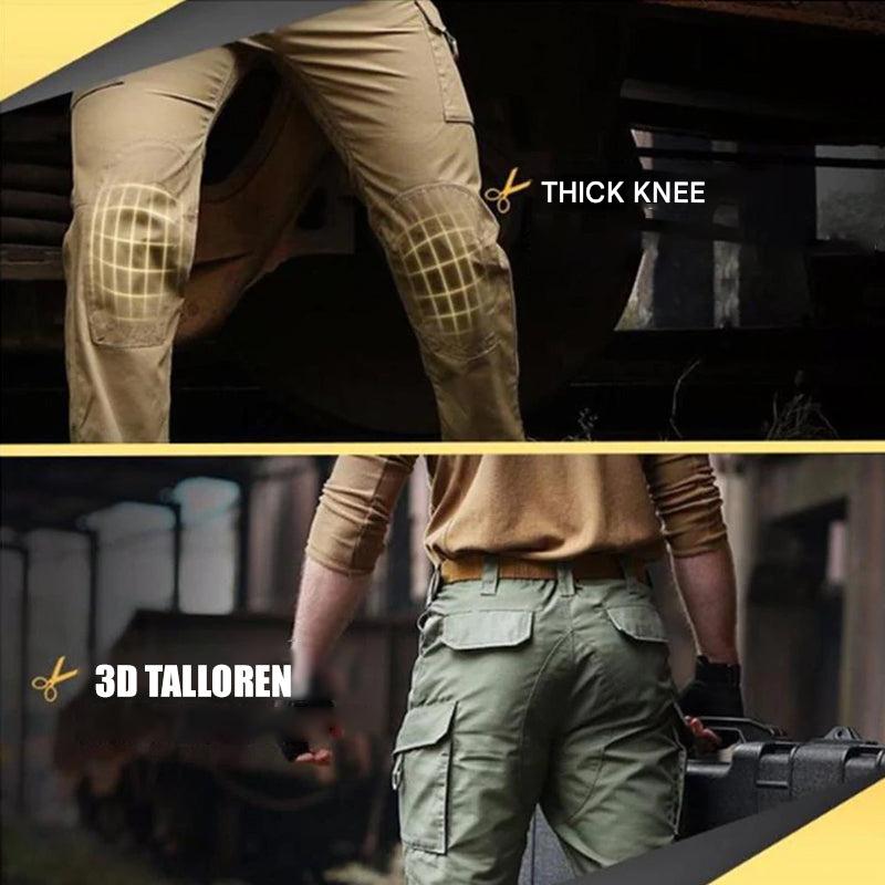 Comfortable Tactical Men's Pants - ReconGear-Black-M-Nora Luxe