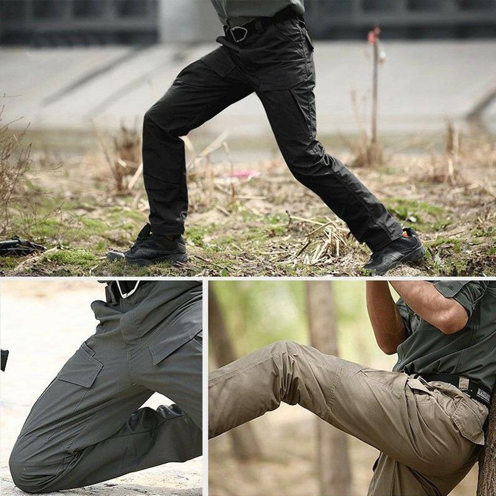 Comfortable Tactical Men's Pants - ReconGear-Black-M-Nora Luxe