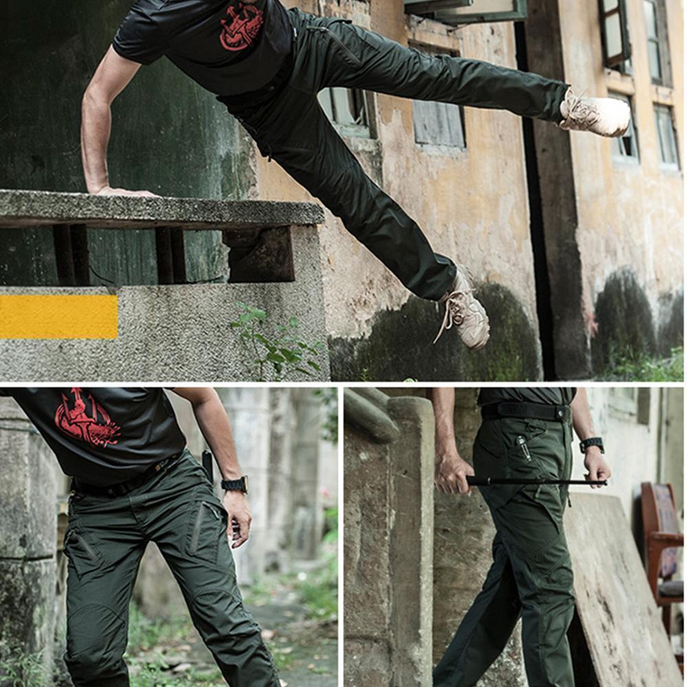 Comfortable Tactical Men's Pants - ReconGear-Black-M-Nora Luxe