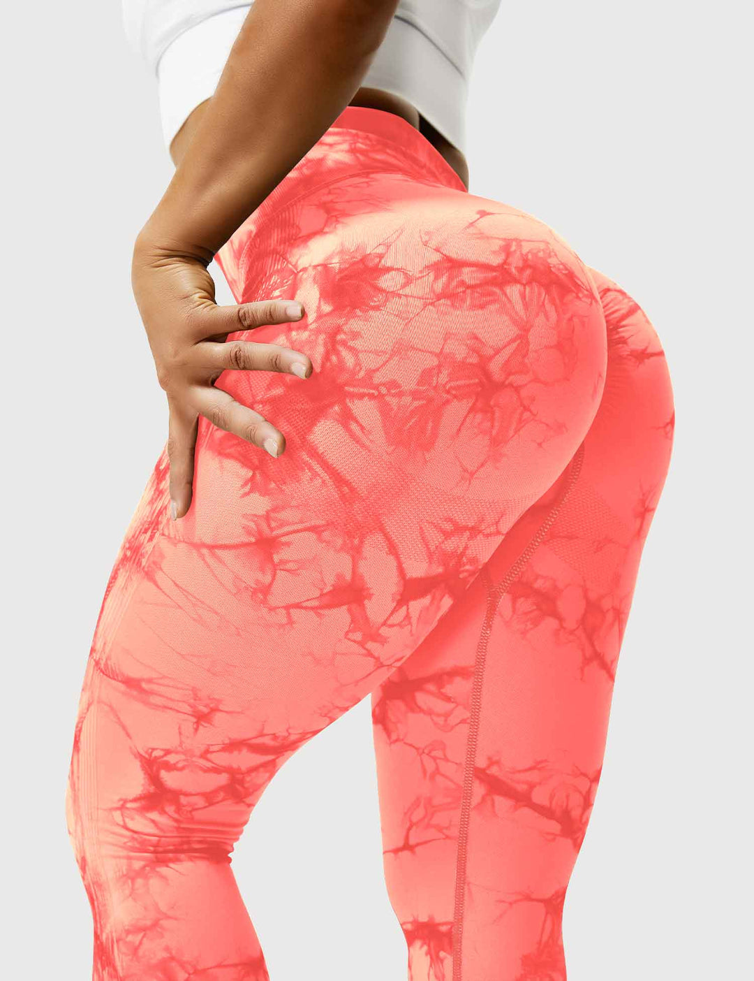 Comfortable Tie Dye Leggings - Ivy-Black Blue-S-Nora Luxe