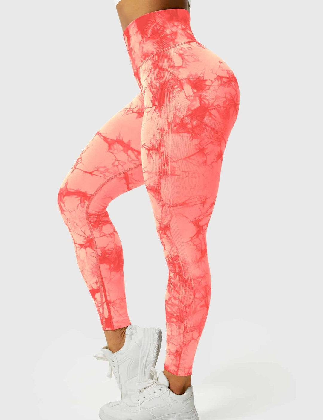 Comfortable Tie Dye Leggings - Ivy-Black Blue-S-Nora Luxe