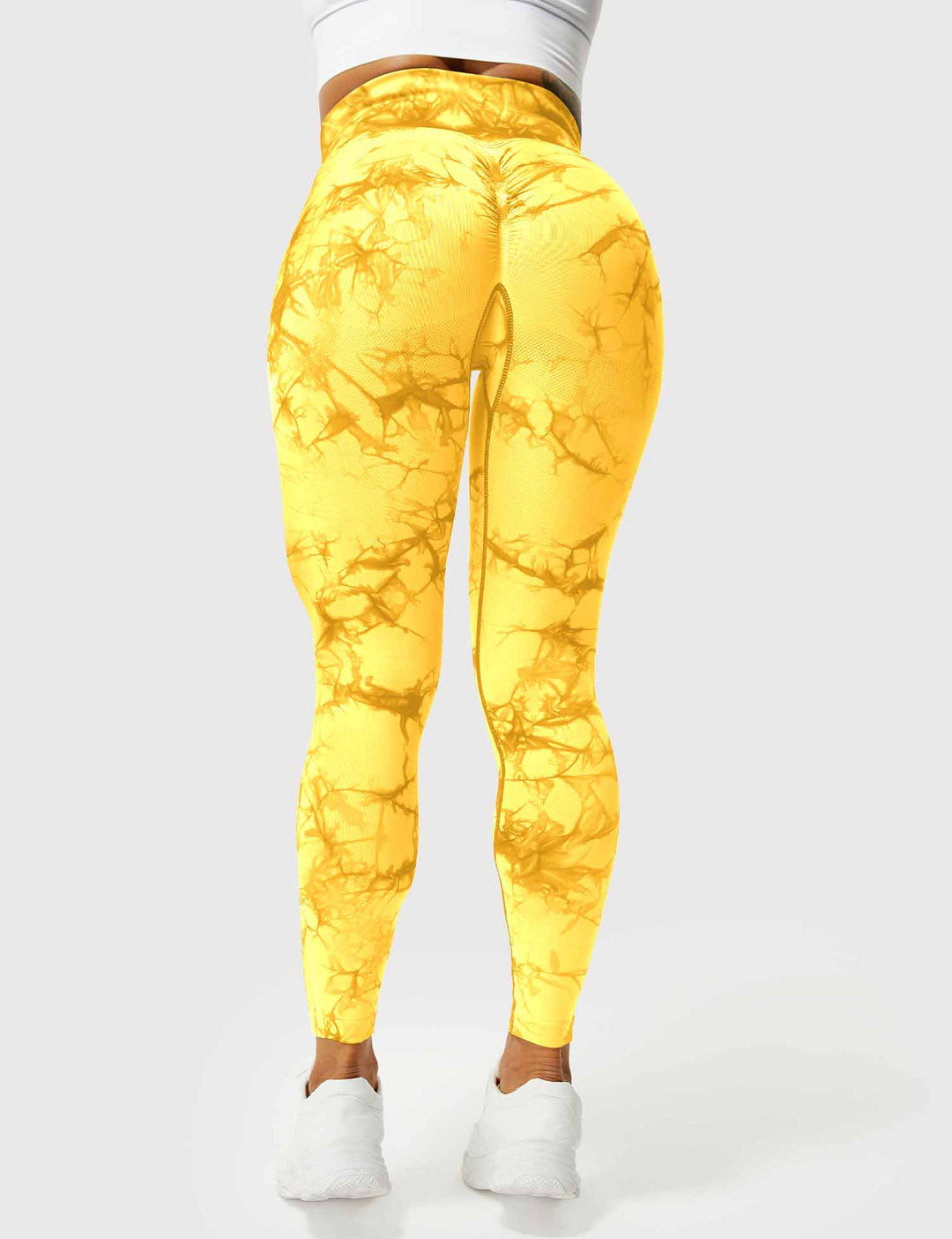 Comfortable Tie Dye Leggings - Ivy-Black Blue-S-Nora Luxe