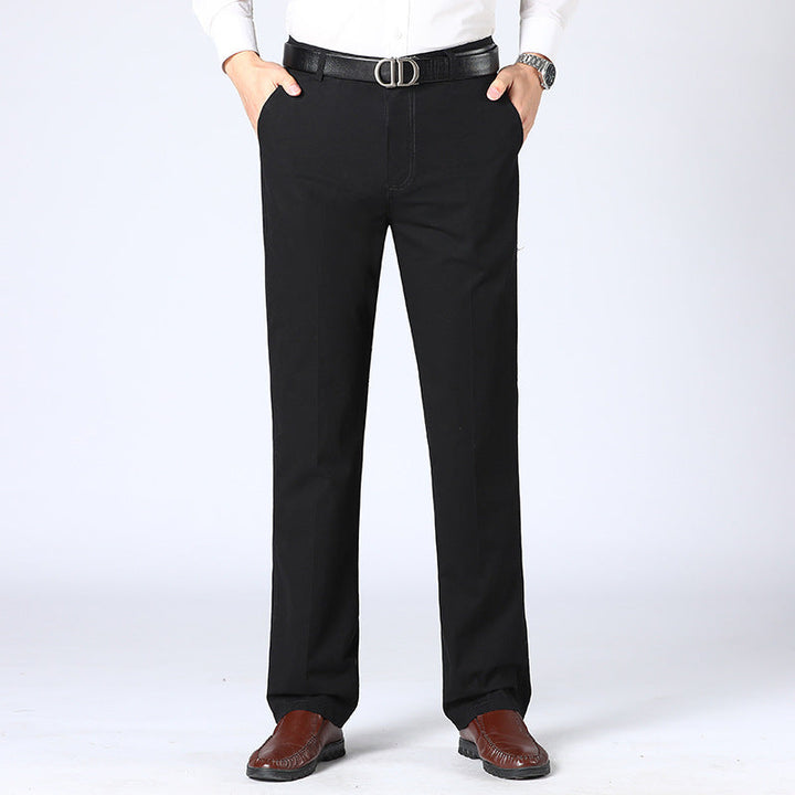 Comfortable Trousers for Men - Finn-Black-S-Nora Luxe