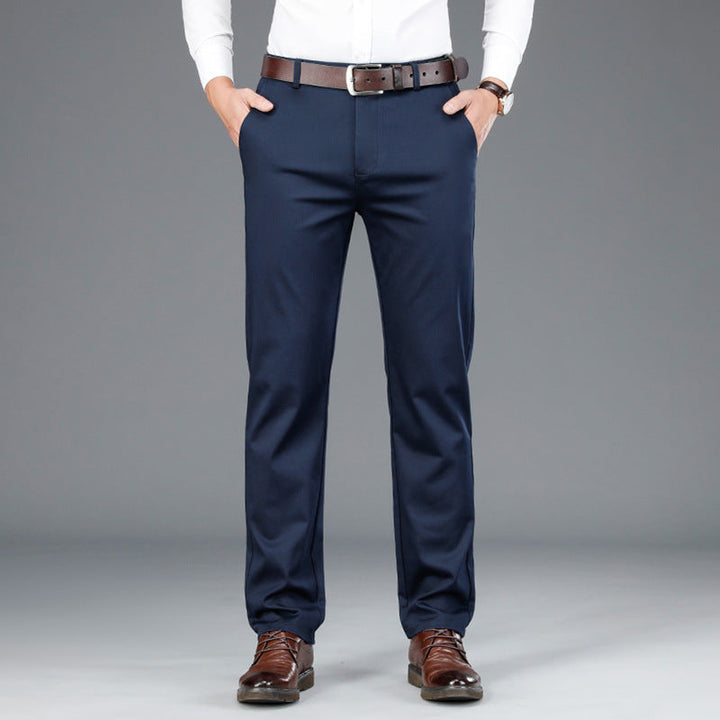 Comfortable Trousers for Men - Finn-Blue-S-Nora Luxe