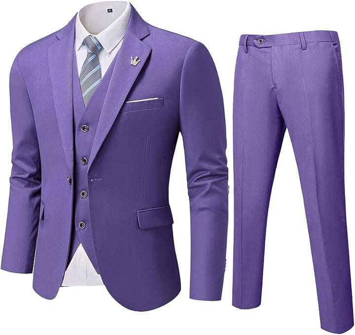 Comfortable Two-Piece Men's Suit - Ralph-Bordeaux-XS-Nora Luxe